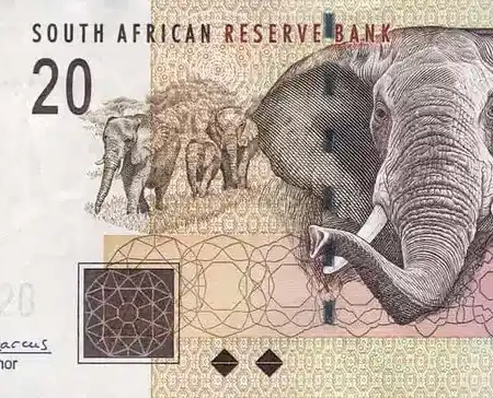 África do Sul 20 Rand