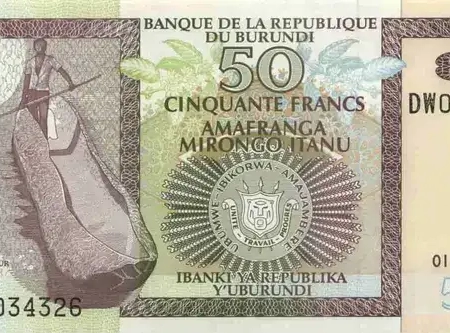 Burundi 50 Francos