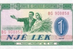 C 7001 ALBÂNIA 1 LEKE FE