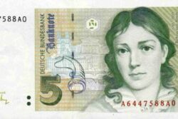 C 7060 ALEMANHA 5 DEUTSCHE MARK  FE