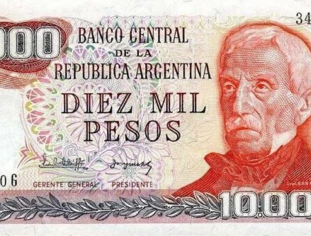 ARGENTINA 10.000N