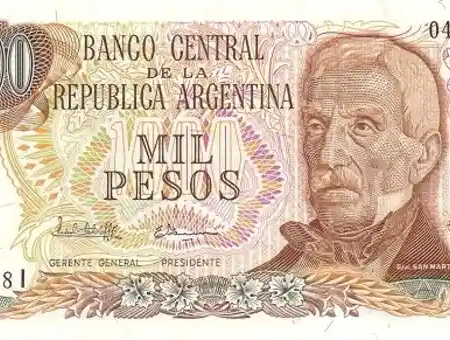 Argentina 1.000 Pesos
