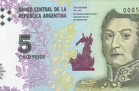 Argentina 5 Pesos