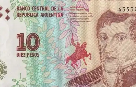 Argentina 10 Pesos