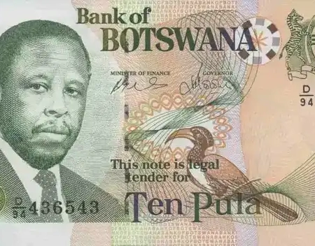 Botswana 10 Pula