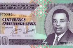 Burundi 100 Francos