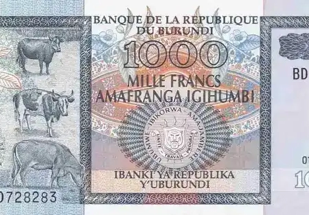 Burundi 1.000 Francos