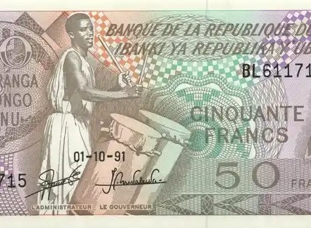 Burundi 50 Francos