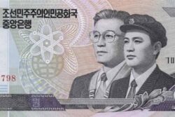 C 4705 COREIA DO NORTE 5 WON FE