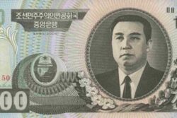 C 4775 COREIA DO NORTE 1.000 WON FE