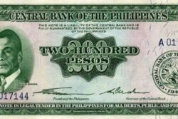 C 4927 FILIPINAS 200 PESOS FE