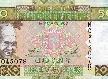 Guiné 500 Francos