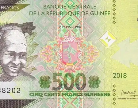 Guiné 500 Francos