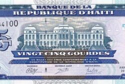 C 2972 HAITI 25 GOURDES FE