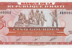 C 2955 HAITI 5 GOURDES FE