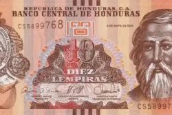 Honduras 10 Lempiras