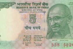 C 5101 ÍNDIA 5 RUPEES FE