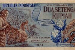 C 5192 INDONÉSIA 2 1/2  RUPIAH FE