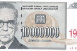 C 8518 IUGOSLÁVIA 10.000.000 DINARA FE