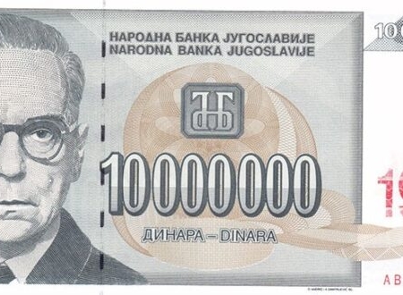 IUGOSLAVIA 10.000.000