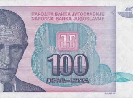 IUGOSLAVIA 100 1