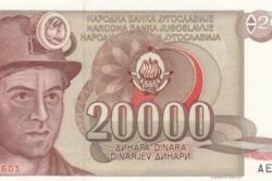 C 8502 IUGOSLÁVIA 20.000 DINARA FE