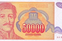 C 8506 IUGOSLÁVIA 50.000 DINARA FE