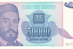 C 8504 IUGOSLÁVIA 50.000 DINARA FE