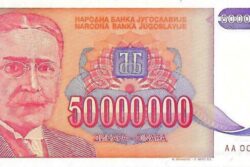 C 8520 IUGOSLÁVIA 50.000.000 DINARA FE
