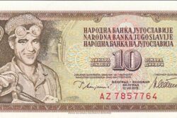 IUGOSLÁVIA 10 DINARA