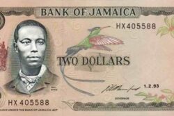 C 3151 JAMAICA 2 DOLLARS FE