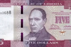 Libéria 5 Dólares