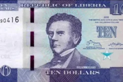 Libéria 10 Dólares