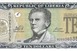 Libéria 10 Dólares