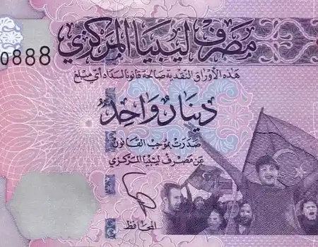 Líbia 1 Dinar