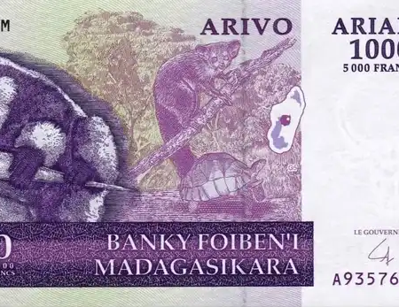Madagascar 1.000 Ariary