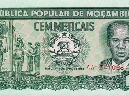 Moçambique 100 Meticais