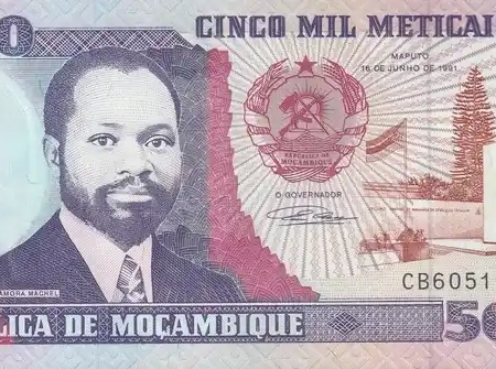 Moçambique 5.000 Meticais