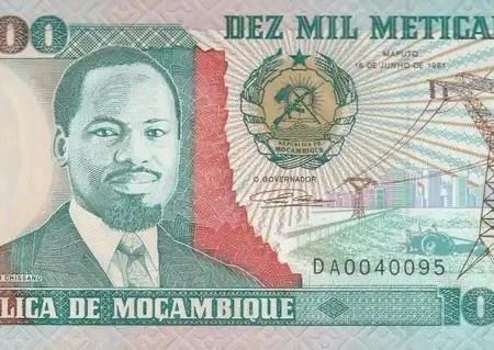 Moçambique 10.000 Meticais