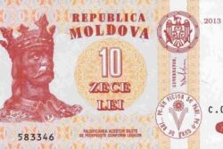 C 8810  MOLDÁVIA 10 LEI FE