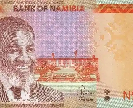 Namíbia 20 Dólares