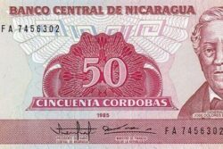 C 3363 NICARÁGUA 50 CÓRDOBAS FE