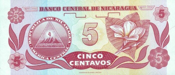 NICARAGUA 5V