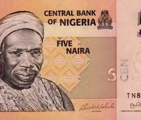 Nigéria 5 Naira