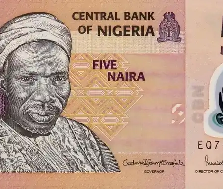 Nigéria 5 Naira