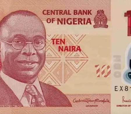 Nigéria 10 Naira