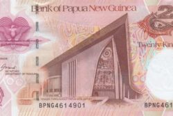 C 9797 PAPUA NOVA GUINÉ 20 KINA  FE
