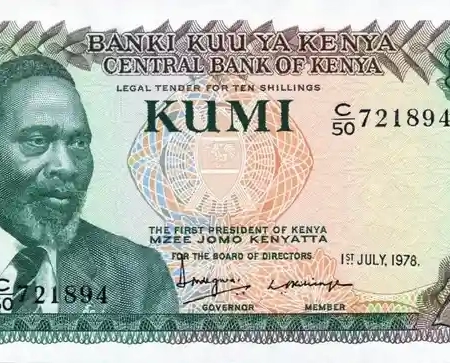 Quênia 10 Shillingis