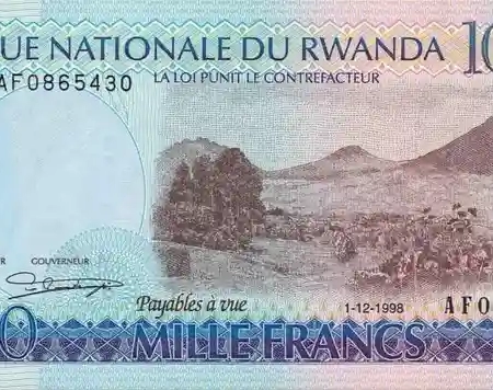 Ruanda 1.000 Francos