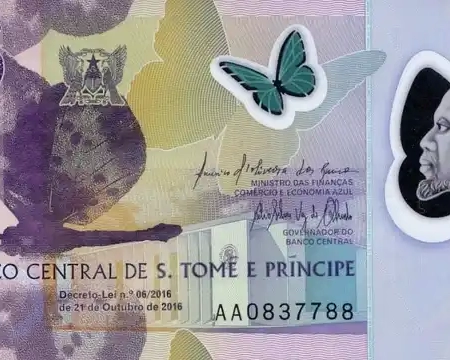 São Tomé e Príncipe 5 Dobras